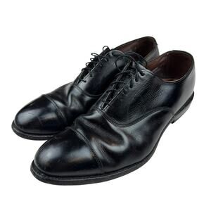 Allen Edmonds Park Avenue Black Cap Toe Oxford 10.5 D